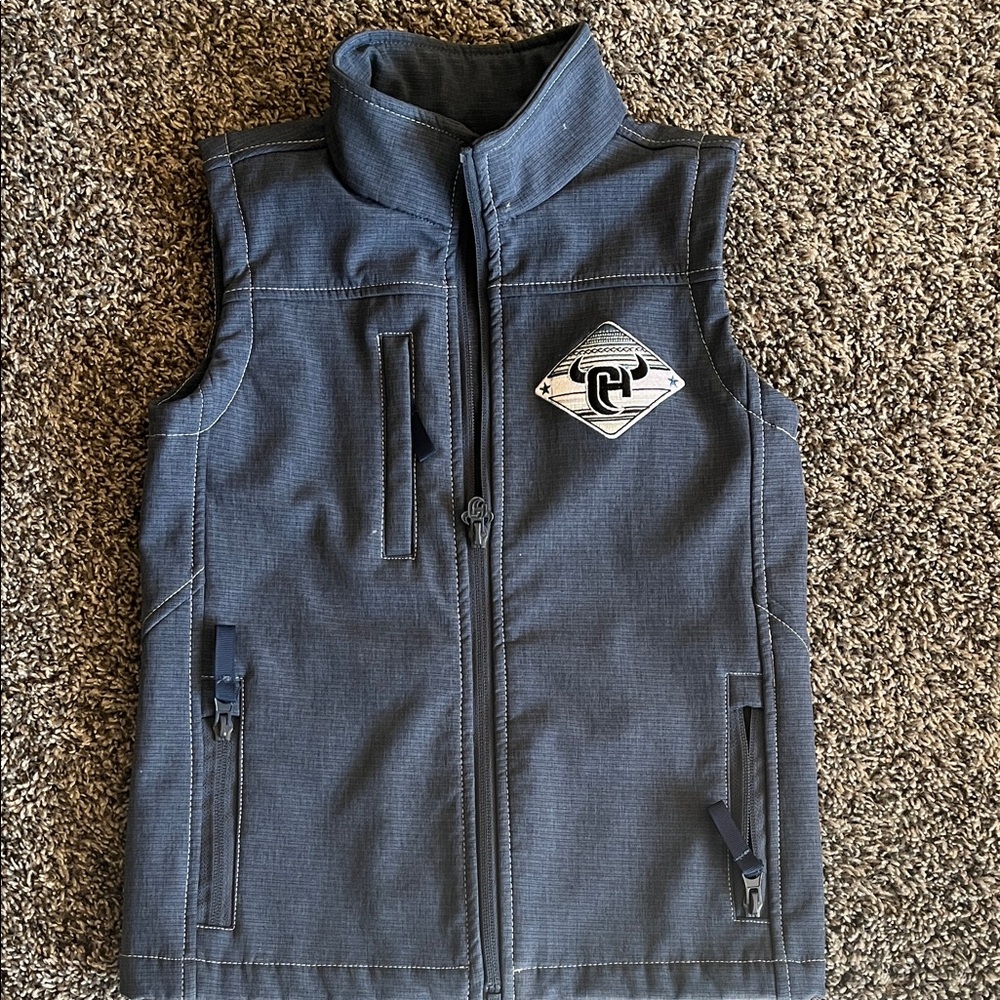 Cowboy Sleeveless Vest with Logo